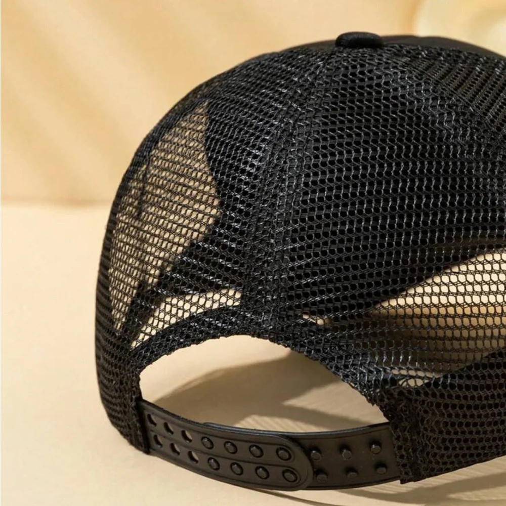 Boys Black Baseball Hat bro 8-12yr NEW